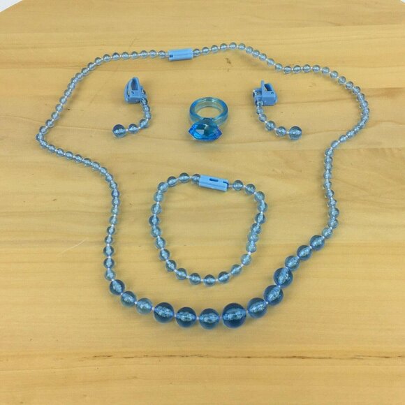 Pretty Pretty Princess  Blue Jewelry Replacement Parts for Sleeping Beauty Game - Picture 1 of 3